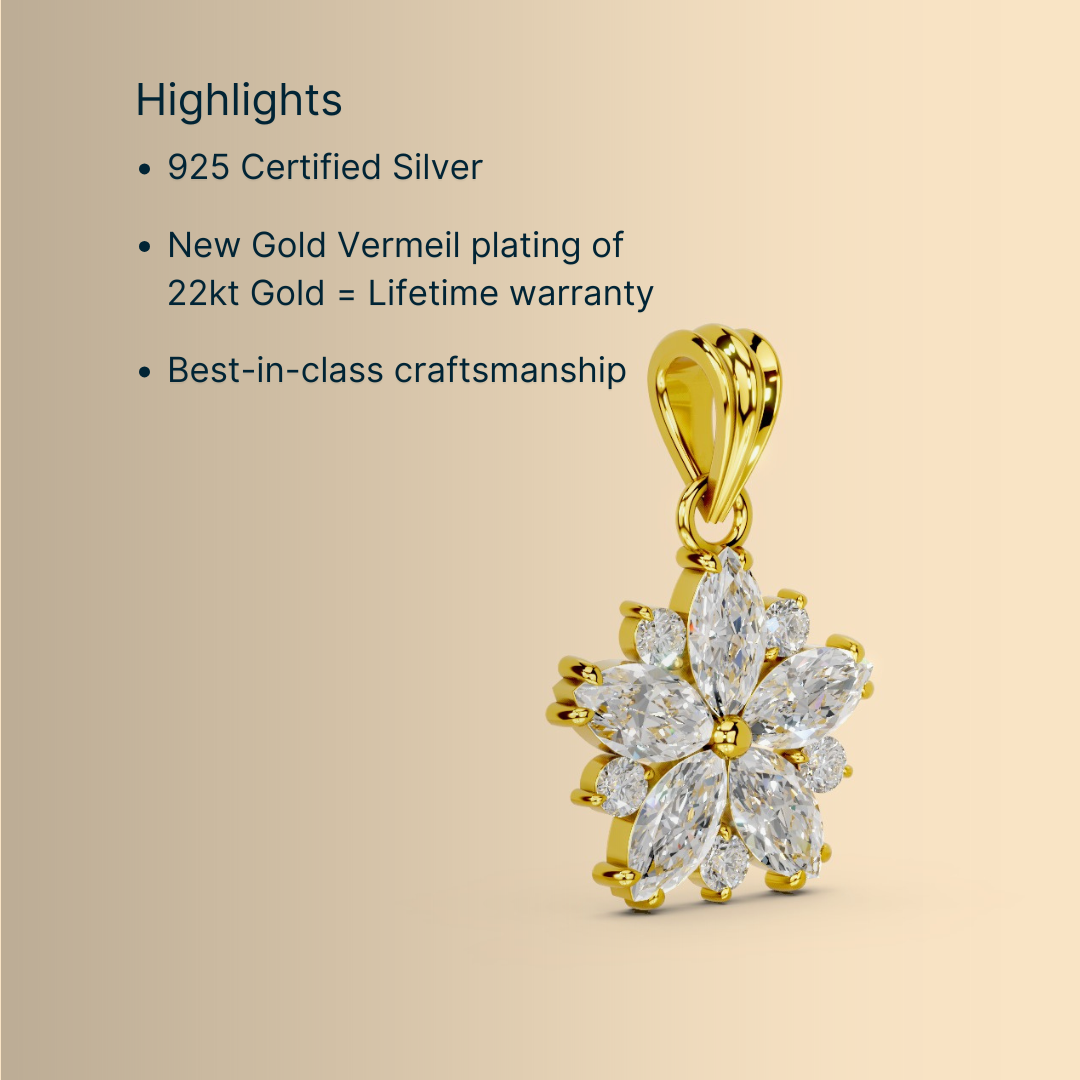 Allure Pendant White (without chain)