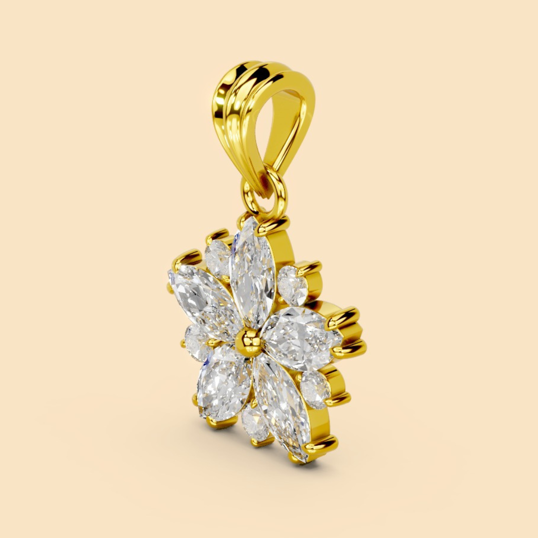 Allure Pendant White (without chain)