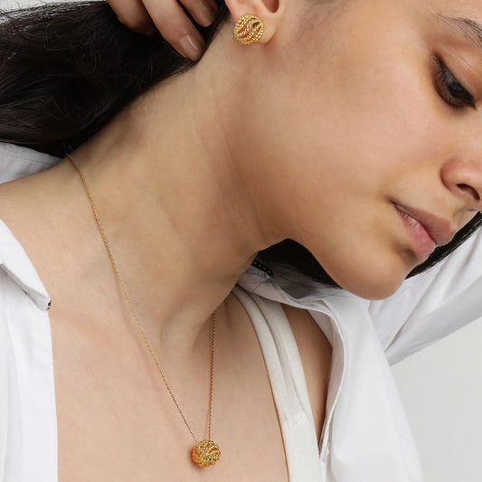 18k Gold Vermeil Sterling Silver