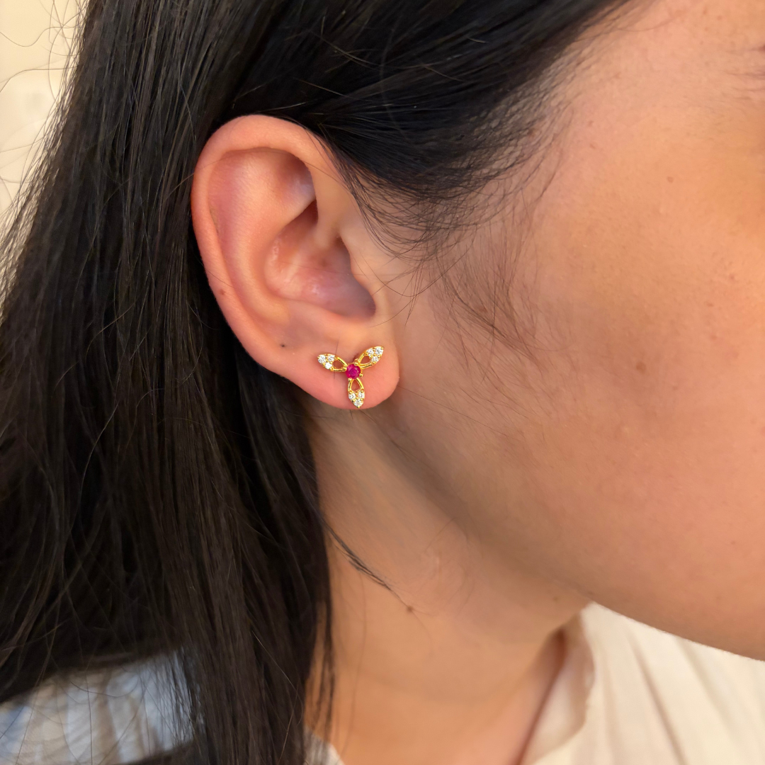 Rose Earrings