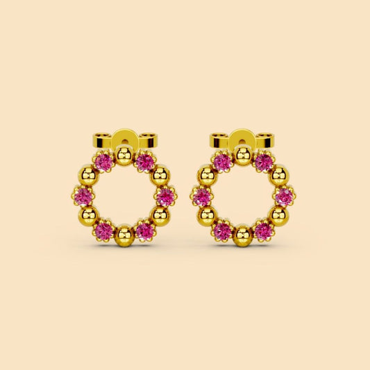 Pink Bare Earrings