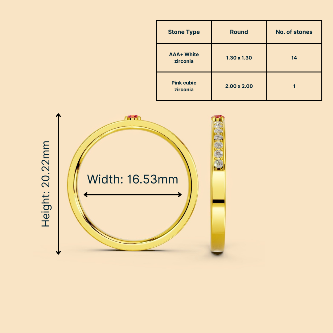 Interlock Ring For Women