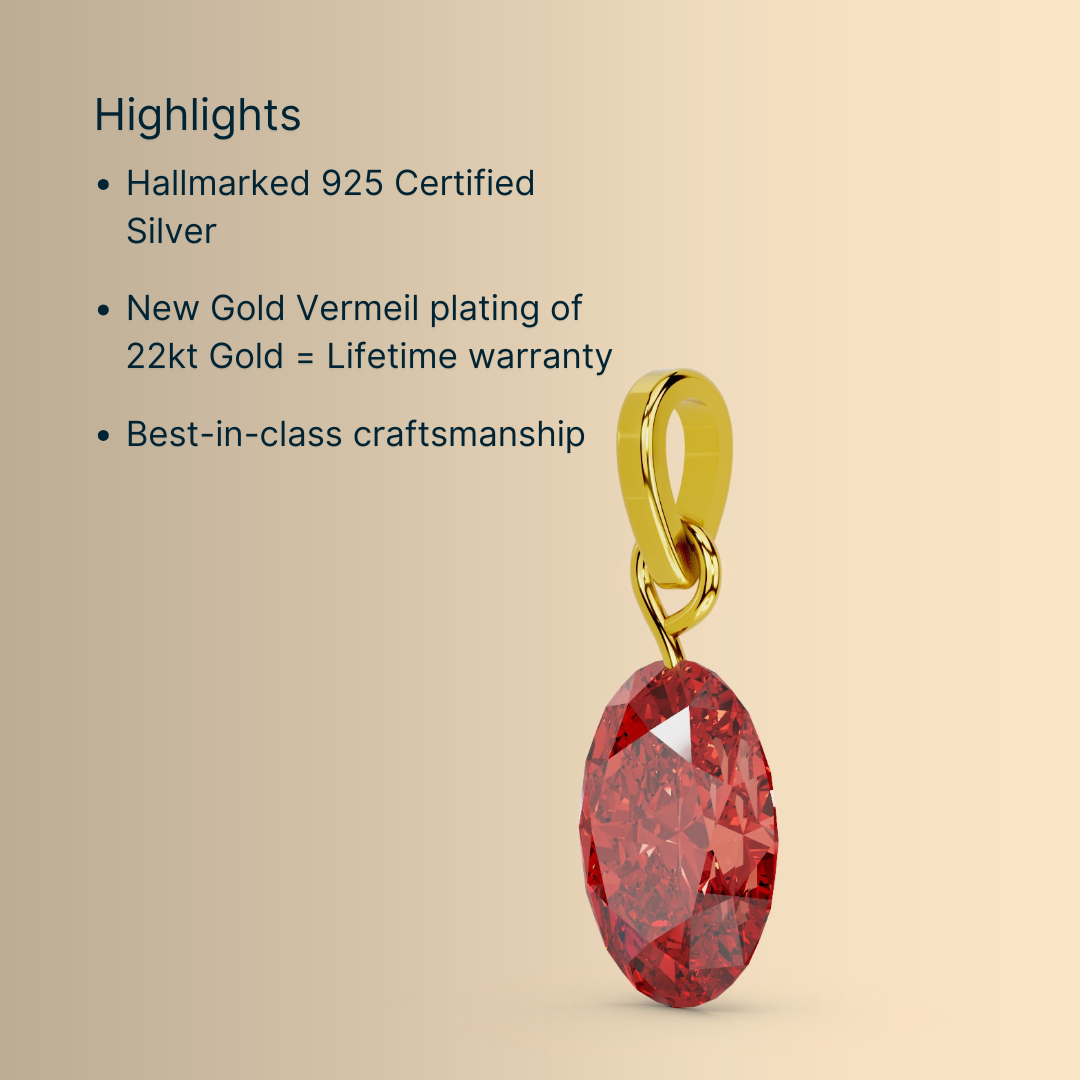 Merlot Pendant (without chain)