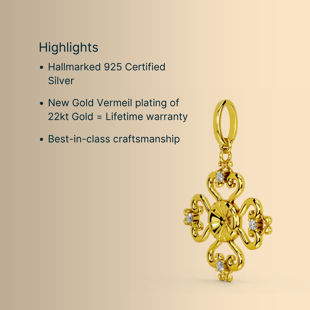 Gul Pendant (Without chain)