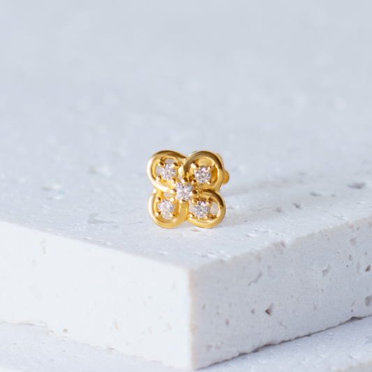 Positivity Nose Pin