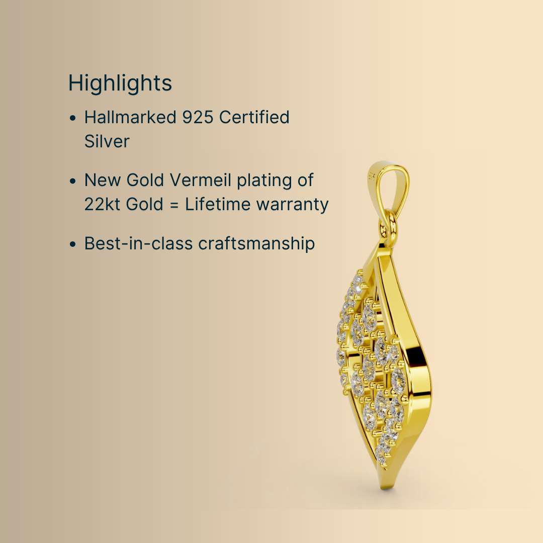 Orlina Pendant (Without chain)