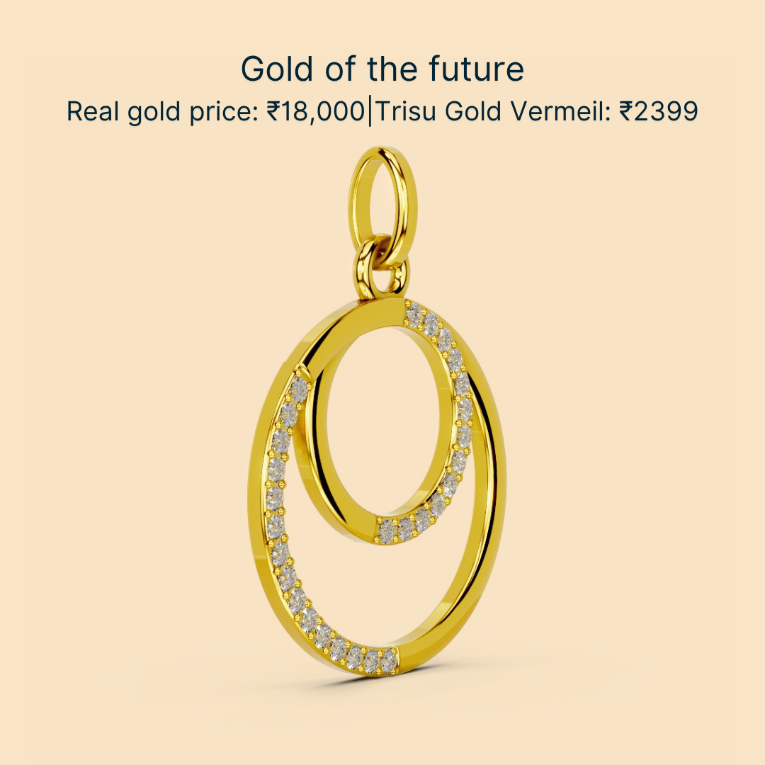 Lunar Arc Pendant (Without chain)