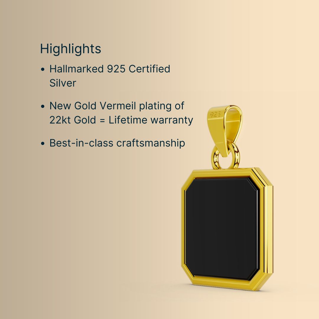 Crest Pendant (Without chain)