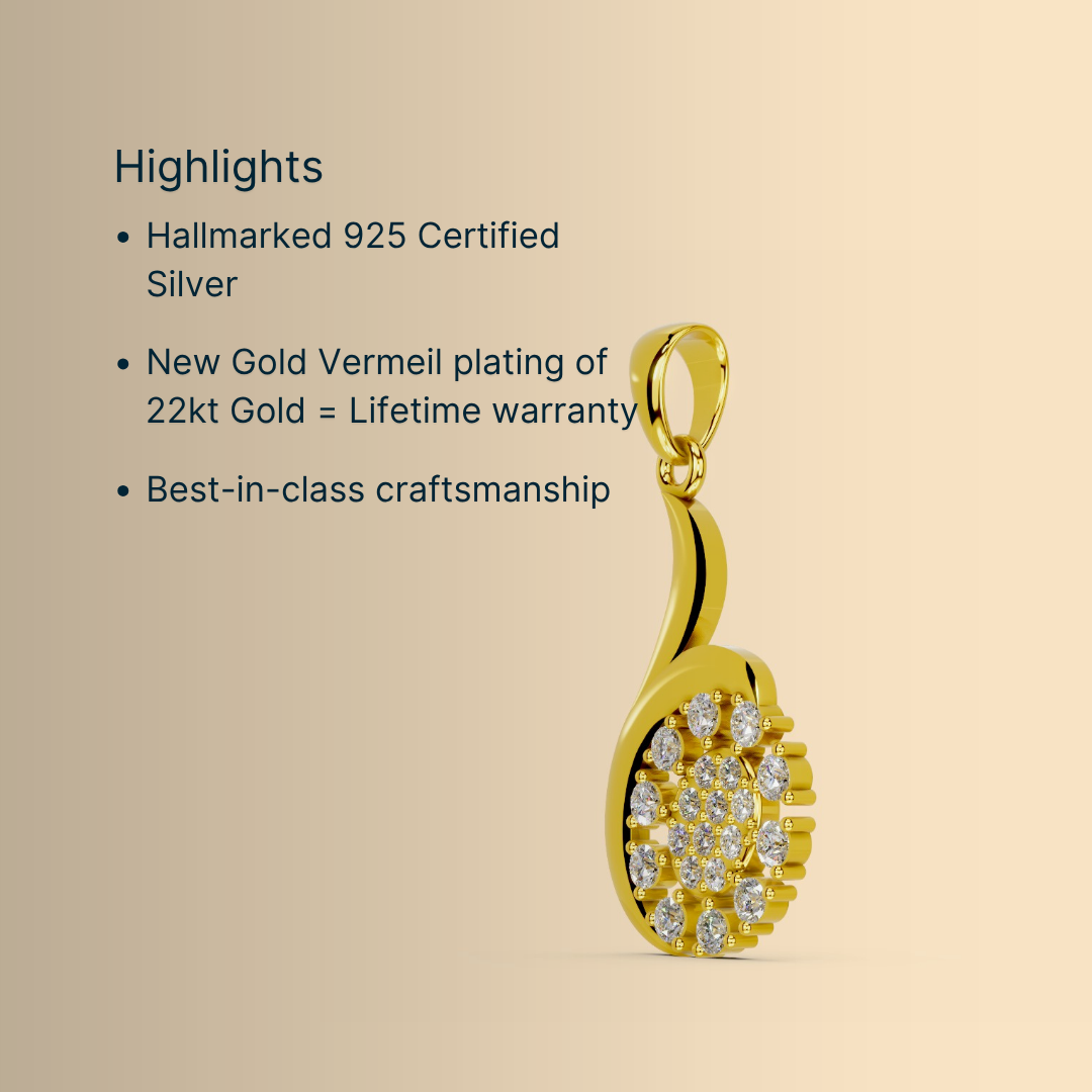 Velora Pendant (Without chain)