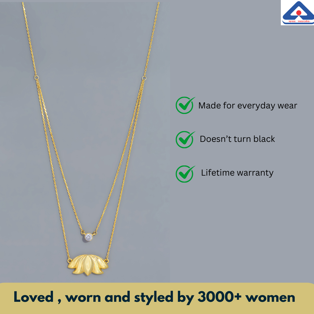 18k Gold Vermeil Sterling Silver