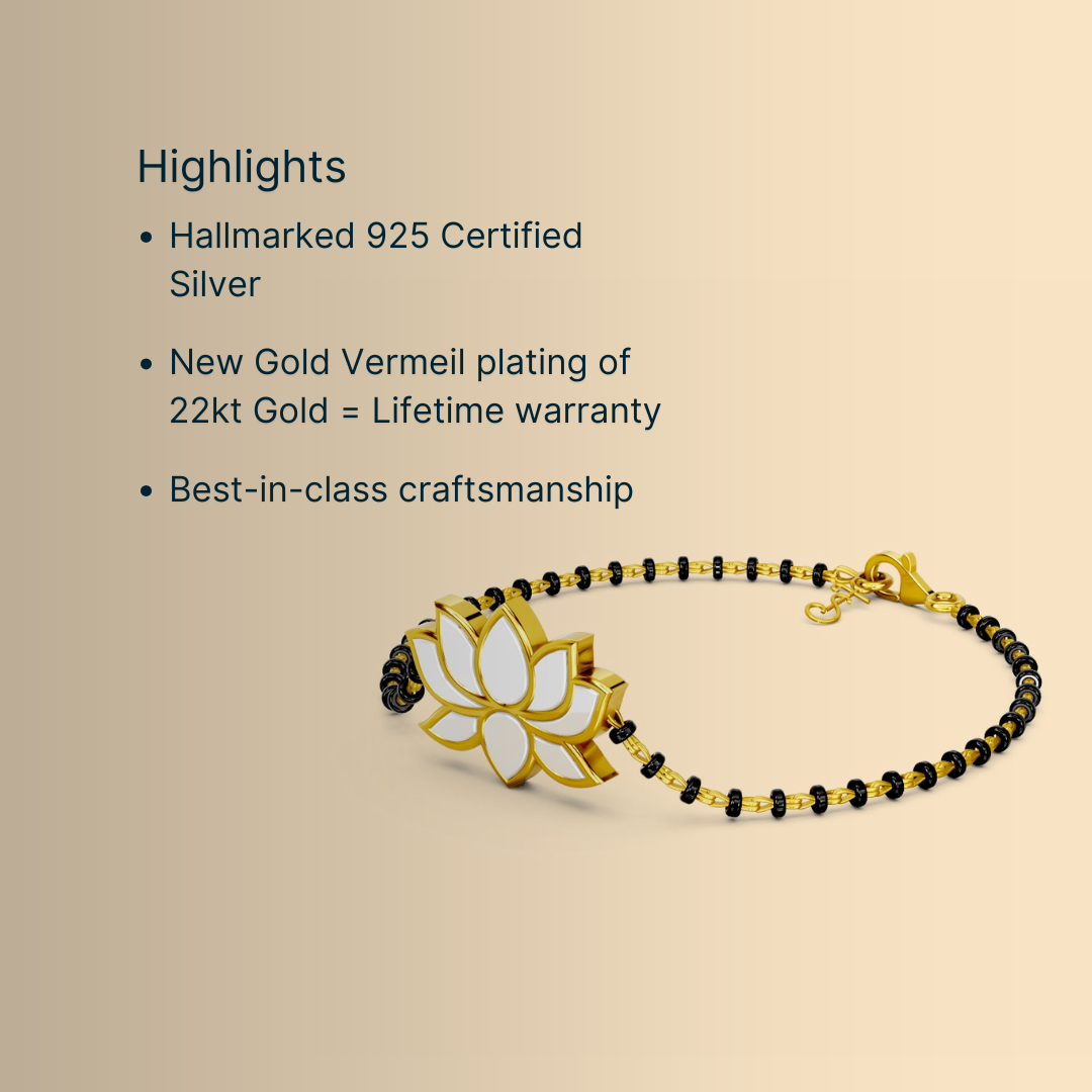 Lotus Bracelet