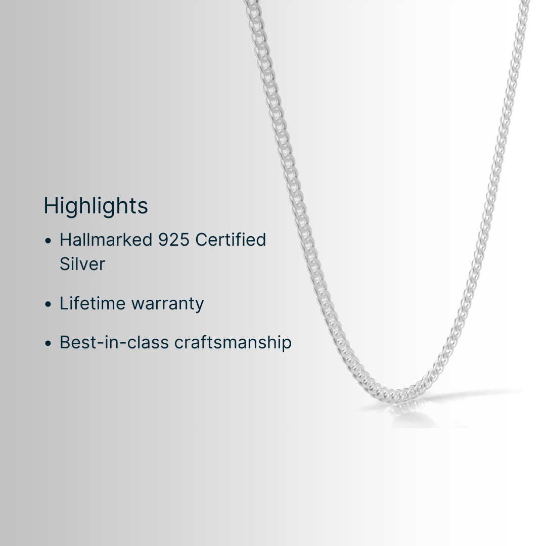 Balance Chain in 925 Silver