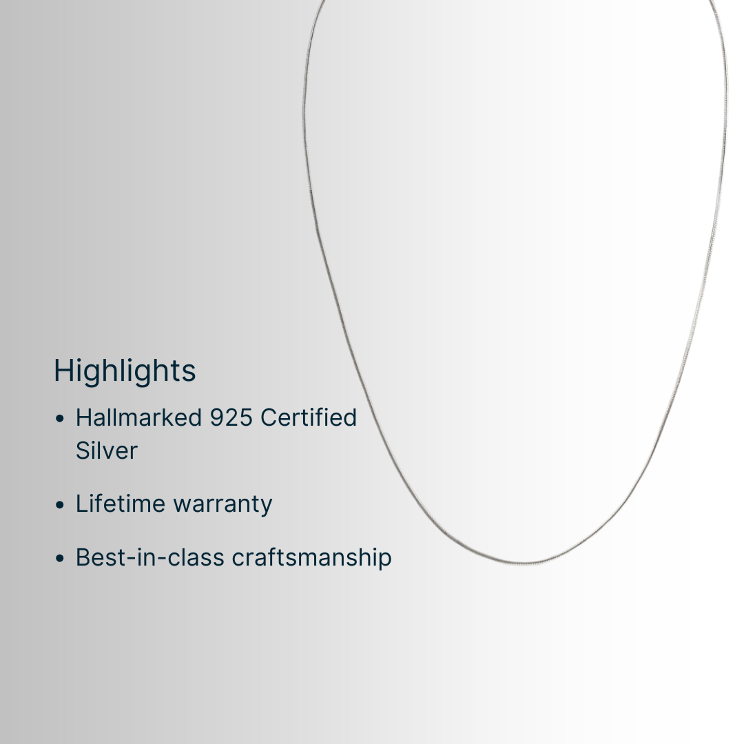 Strength Chain in 925 Silver