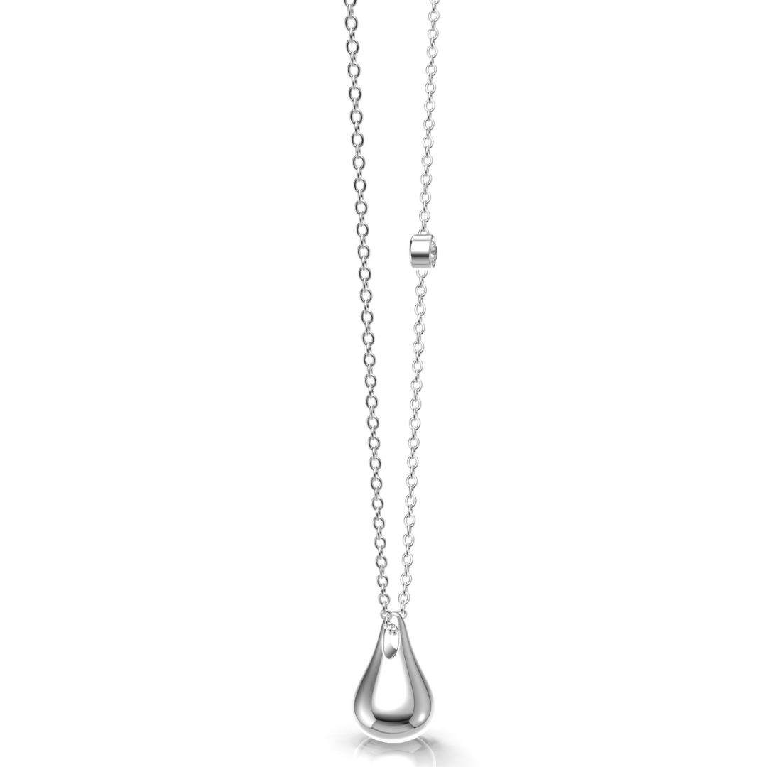 Patience Raindrop in 925 Silver
