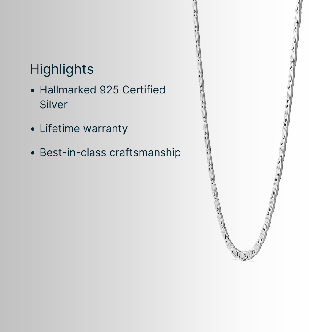 Verve Chain in 925 Silver