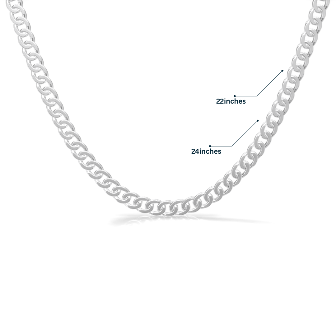 Balance Chain in 925 Silver