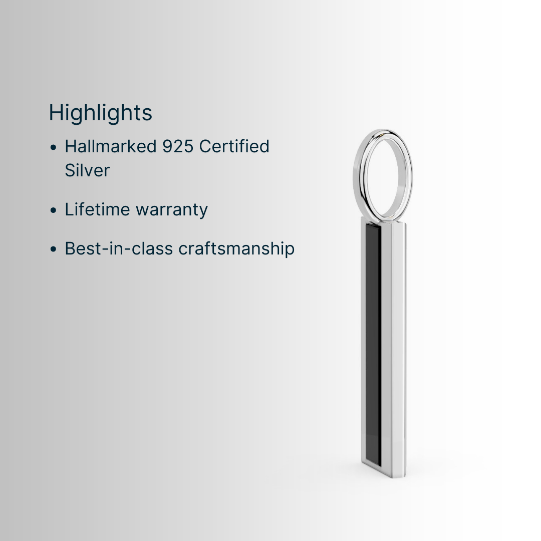 Signature Pendant Silver