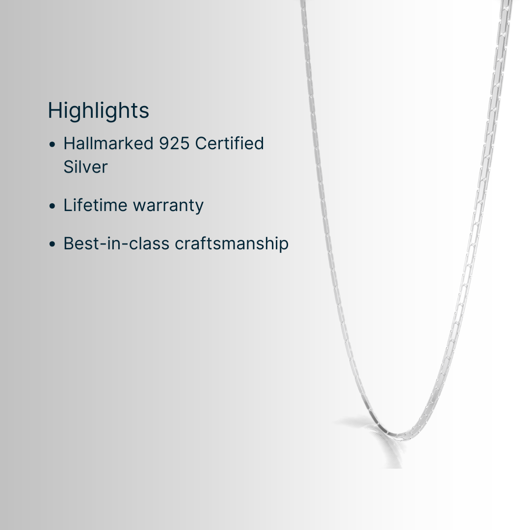 Orna Chain in 925 Silver