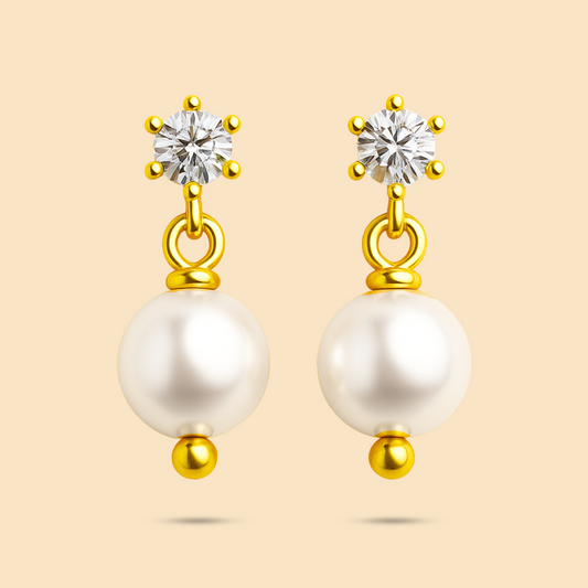 Snowdrop Earrings for Kids and Teens