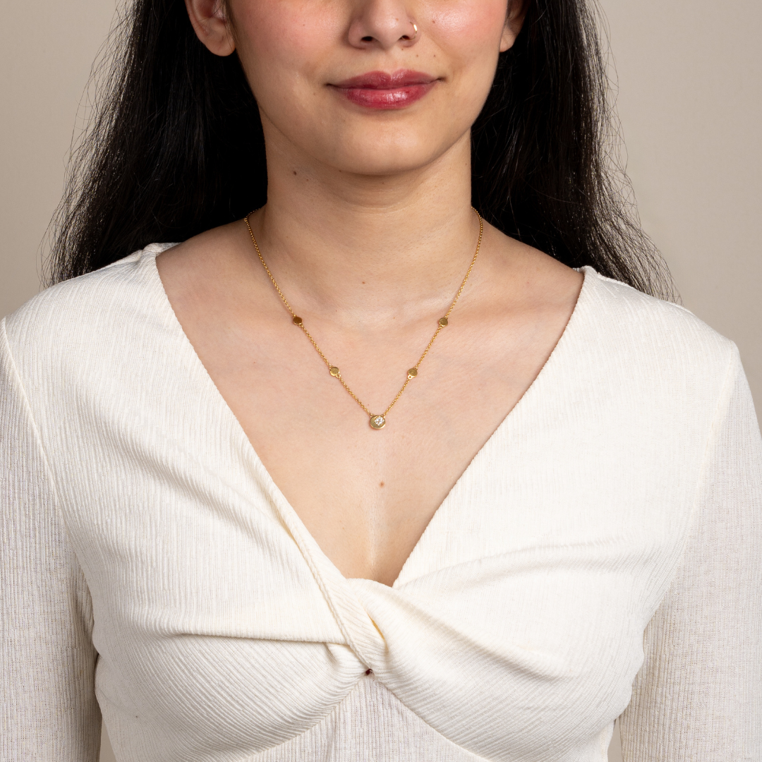 Hope Zircon Necklace