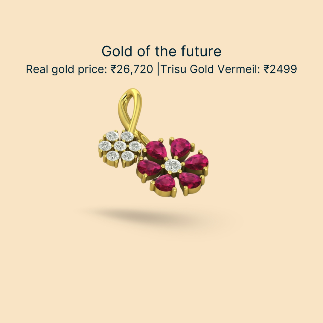 Florette Pendant (Without Chain)