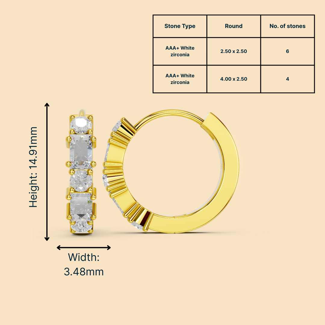 Rivet Earrings