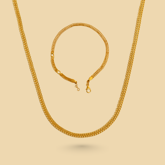 Haven Bracelet and Chain Set