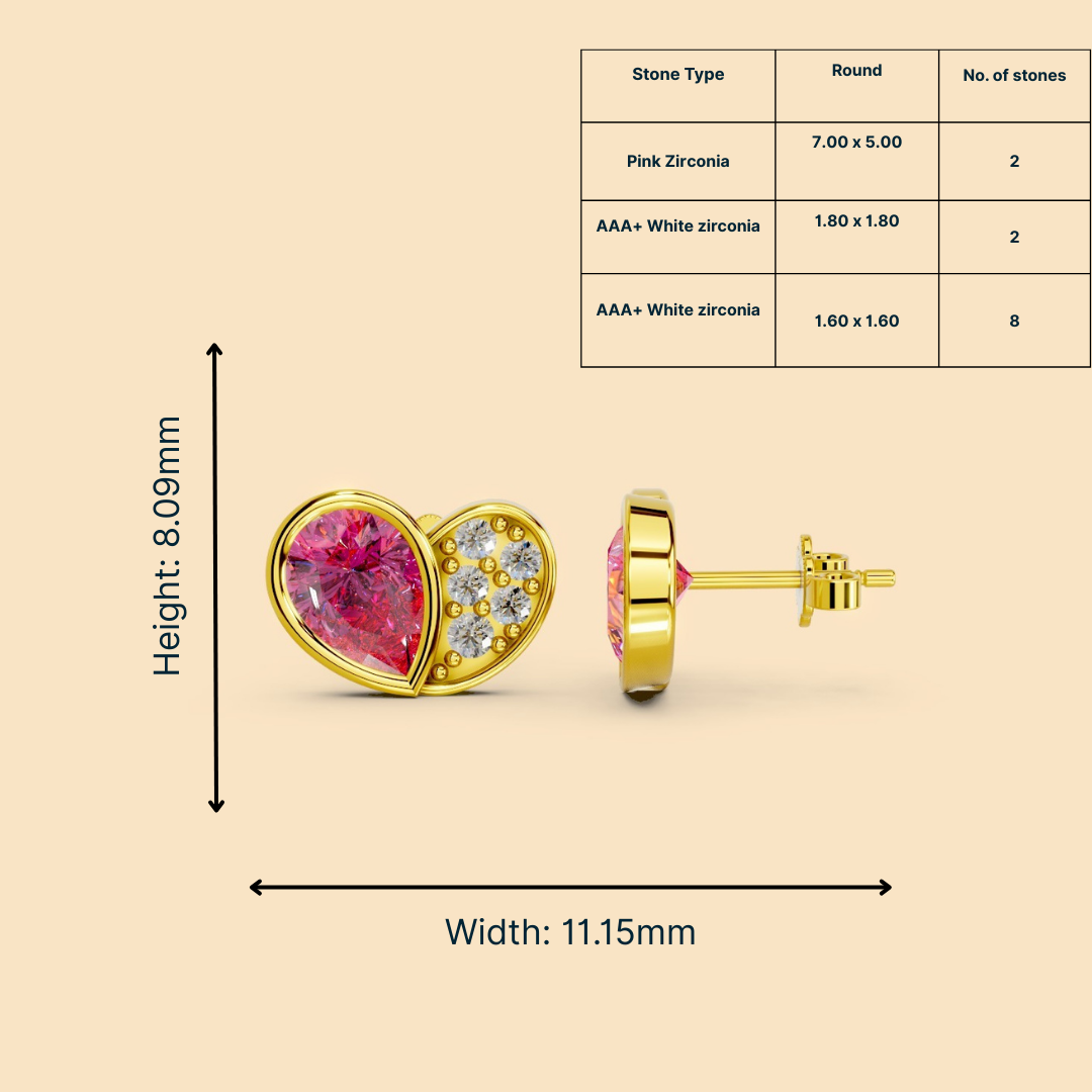 Mini Amour Studs