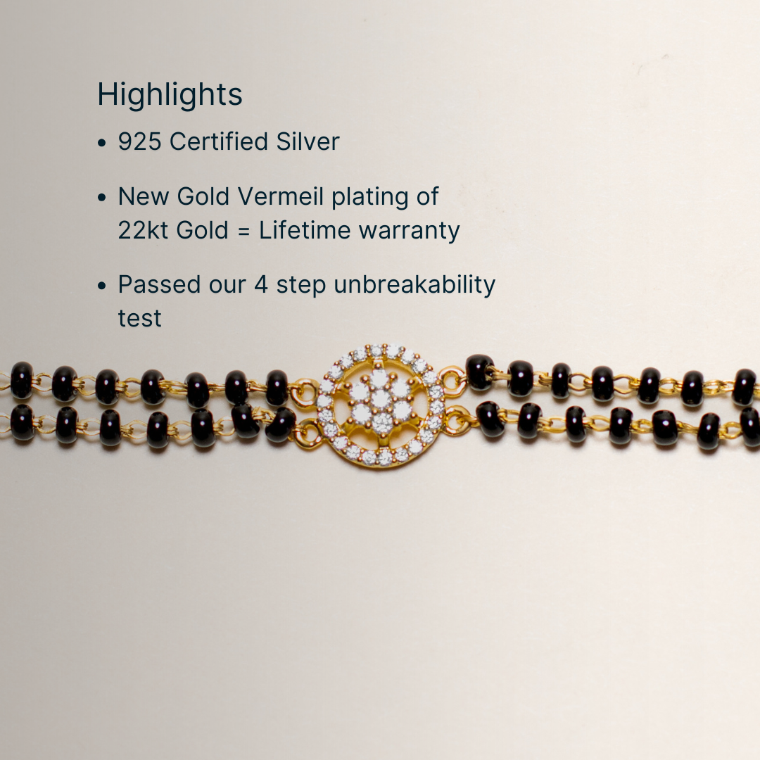 Eternity Mangalsutra Bracelet