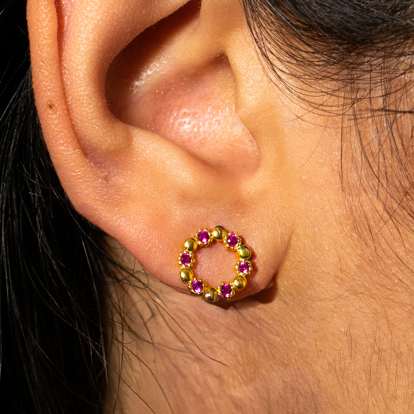 Pink Bare Earrings