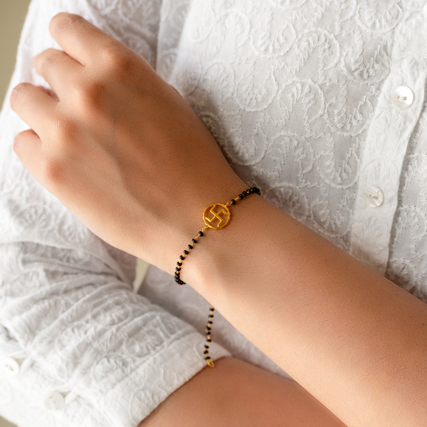 Swastik Bracelet for Adults