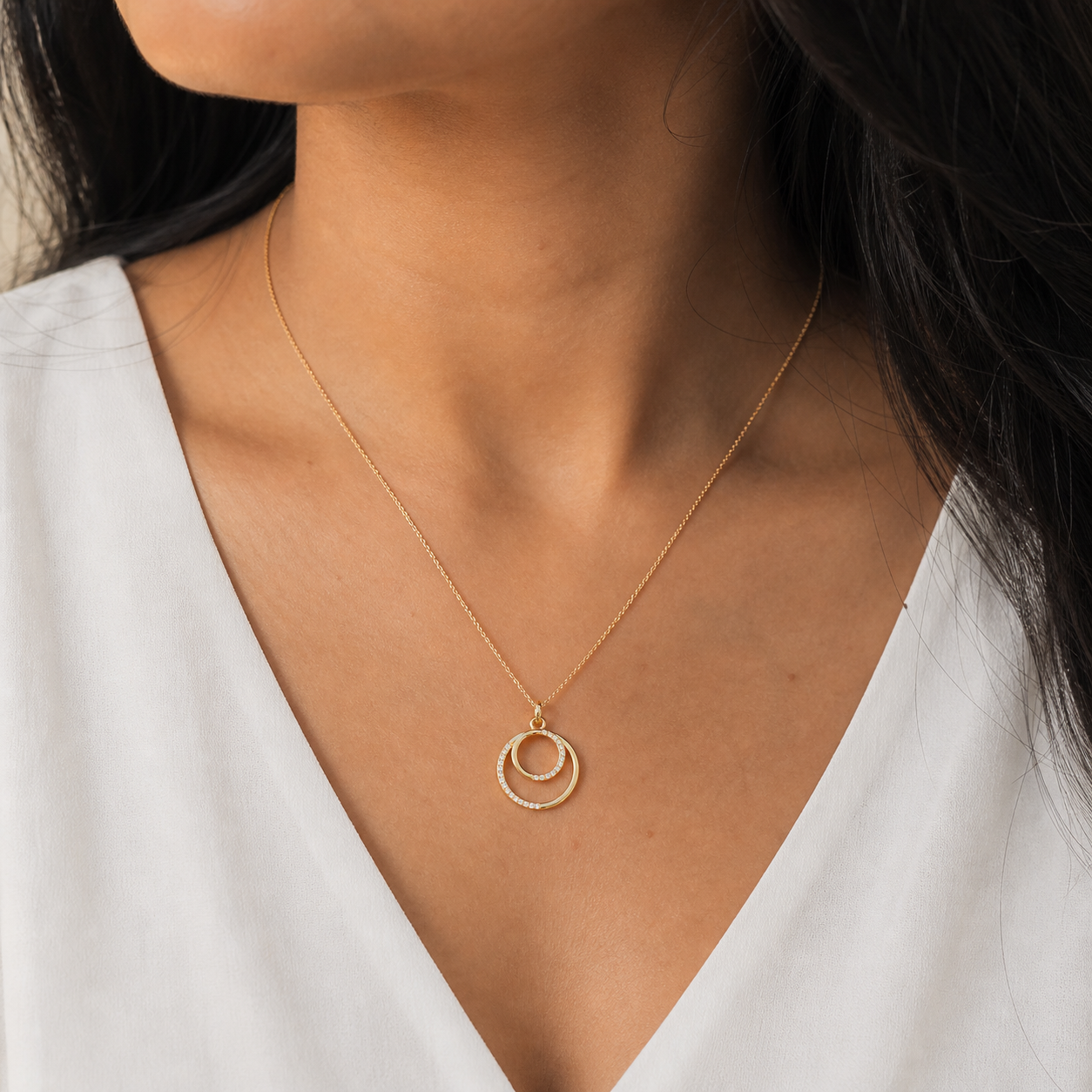 Lunar Arc Pendant (Without chain)