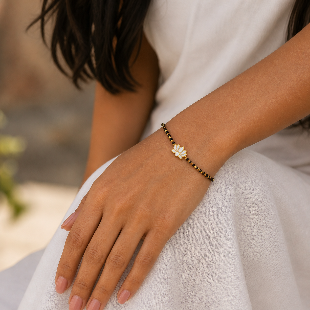 Lotus Bracelet