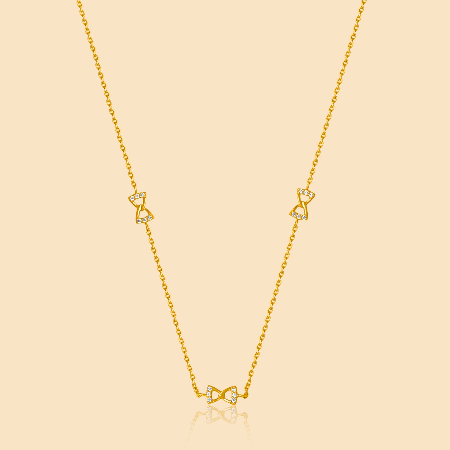Balance Hourglass Necklace