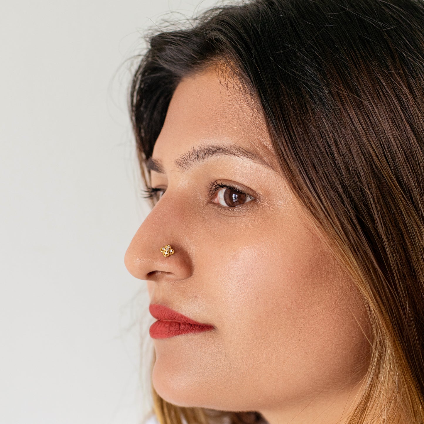 Positivity Nose Pin