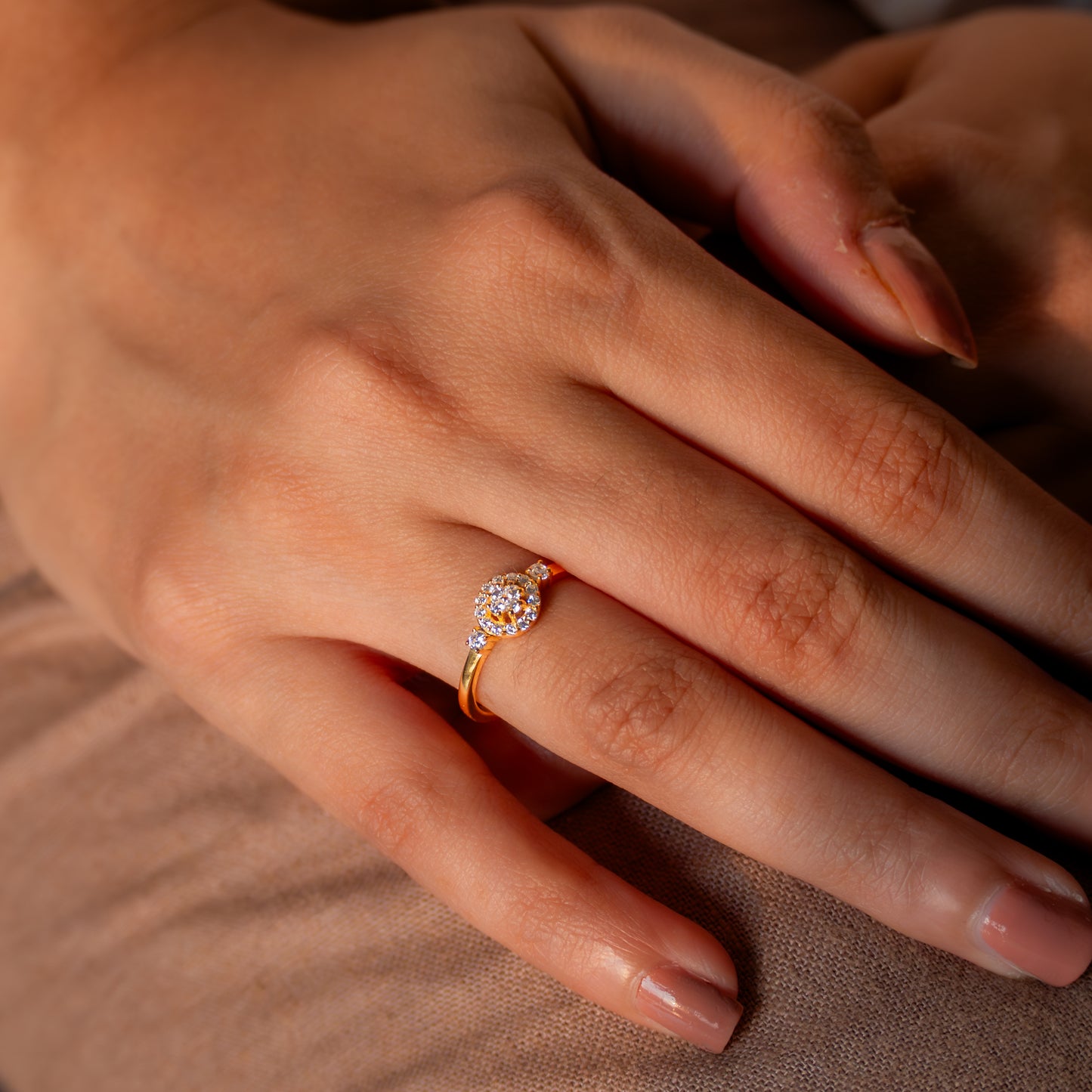 The Promise Halo Ring