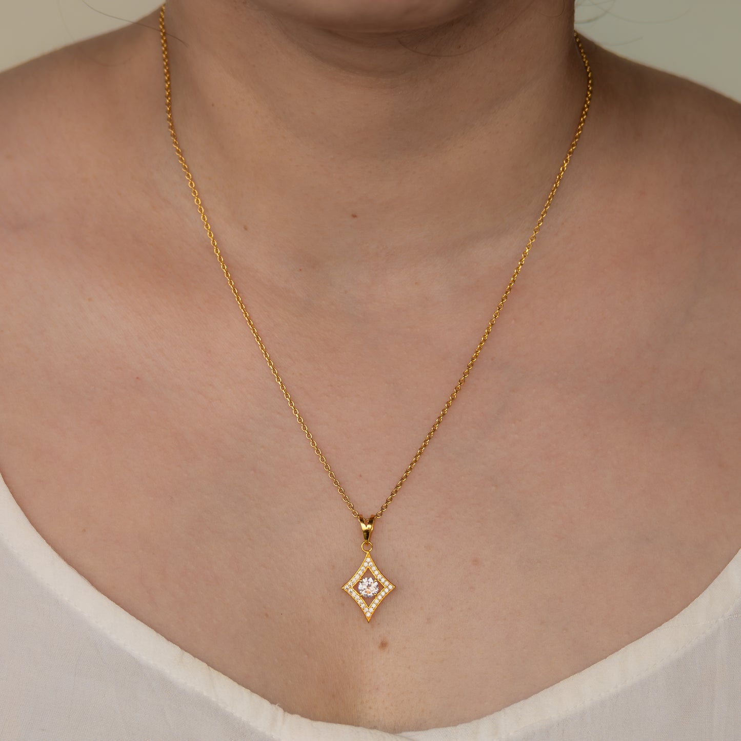 Rhombus Pendant (without chain)