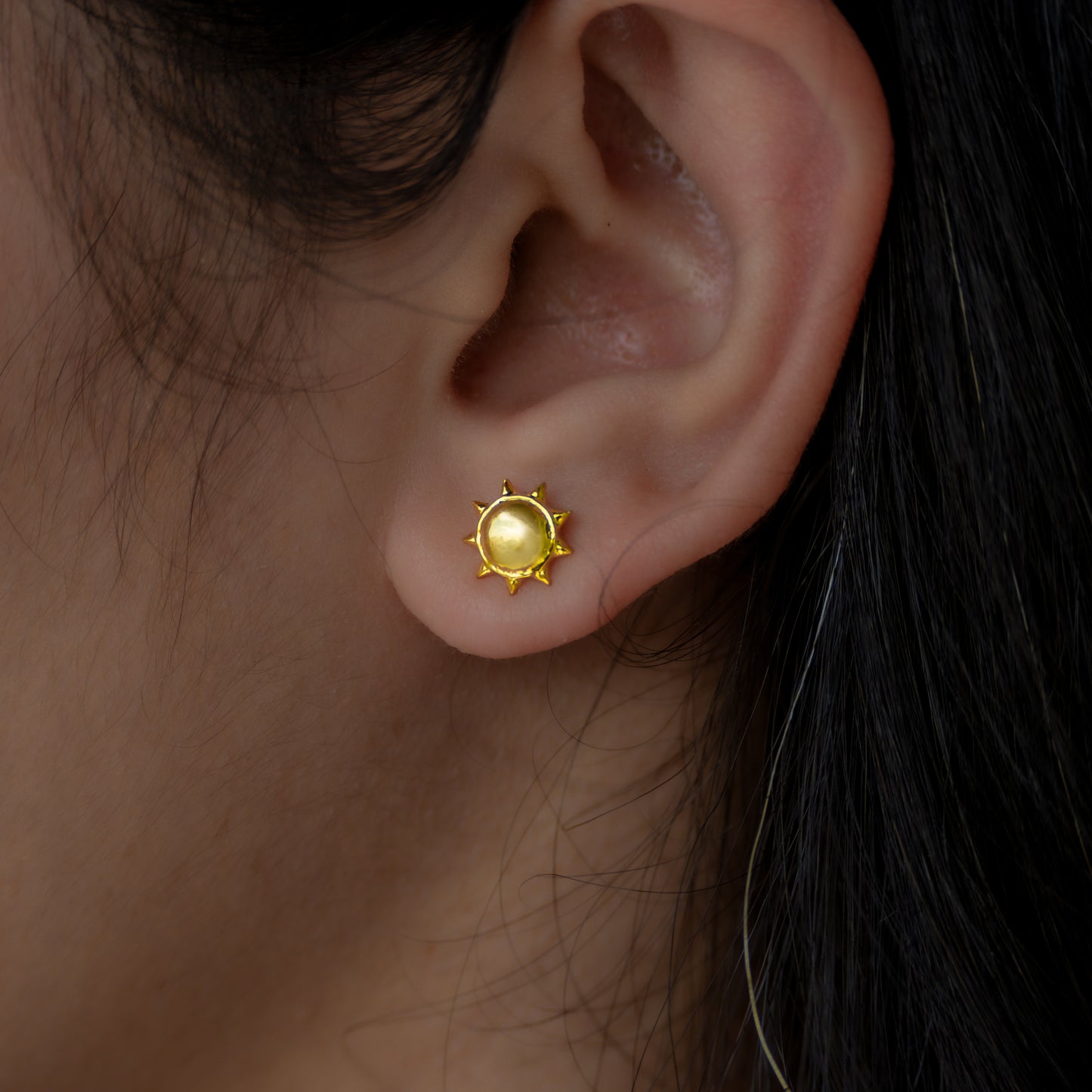 Sunburst Studs for Kids and Women