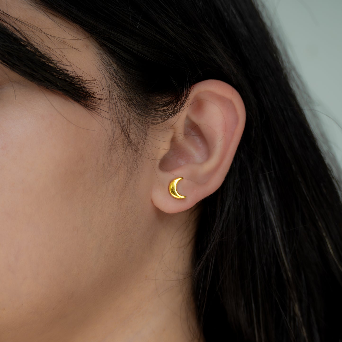 Crescent Studs for Women and Kids