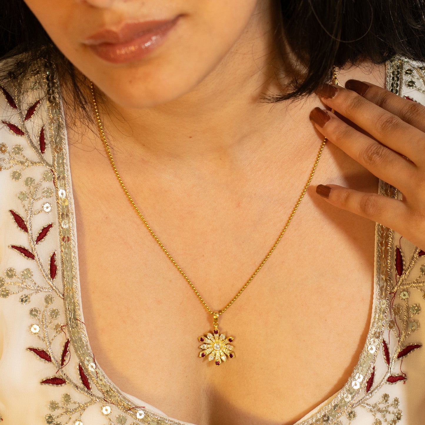 Florica Pendant (Without Chain)