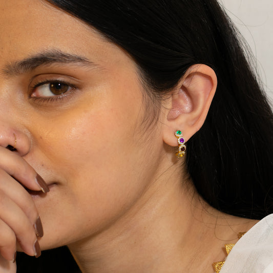 Divinity Panchratna Earrings