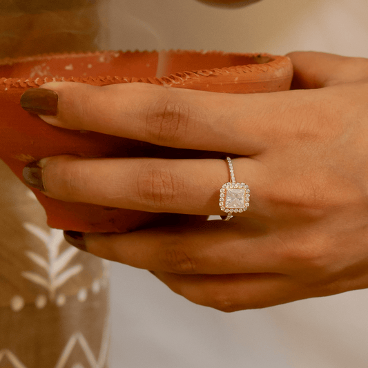 Ethereal Halo Ring