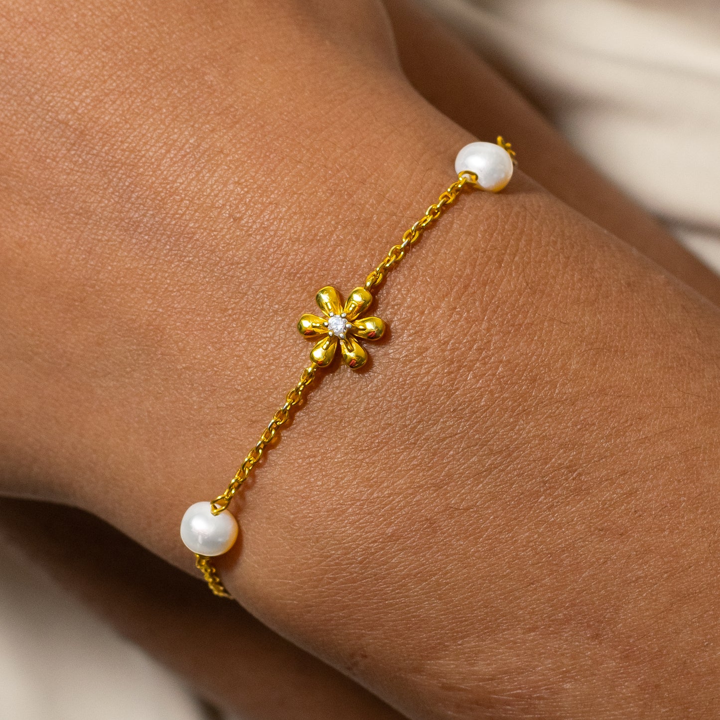 Positivity Pearl Bracelet