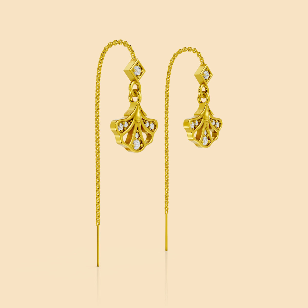Swanveil Earrings