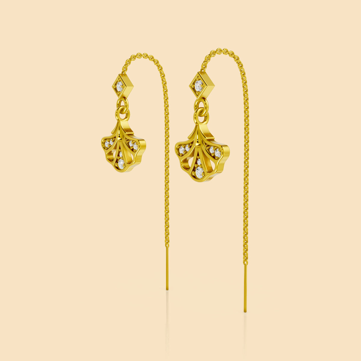 Swanveil Earrings