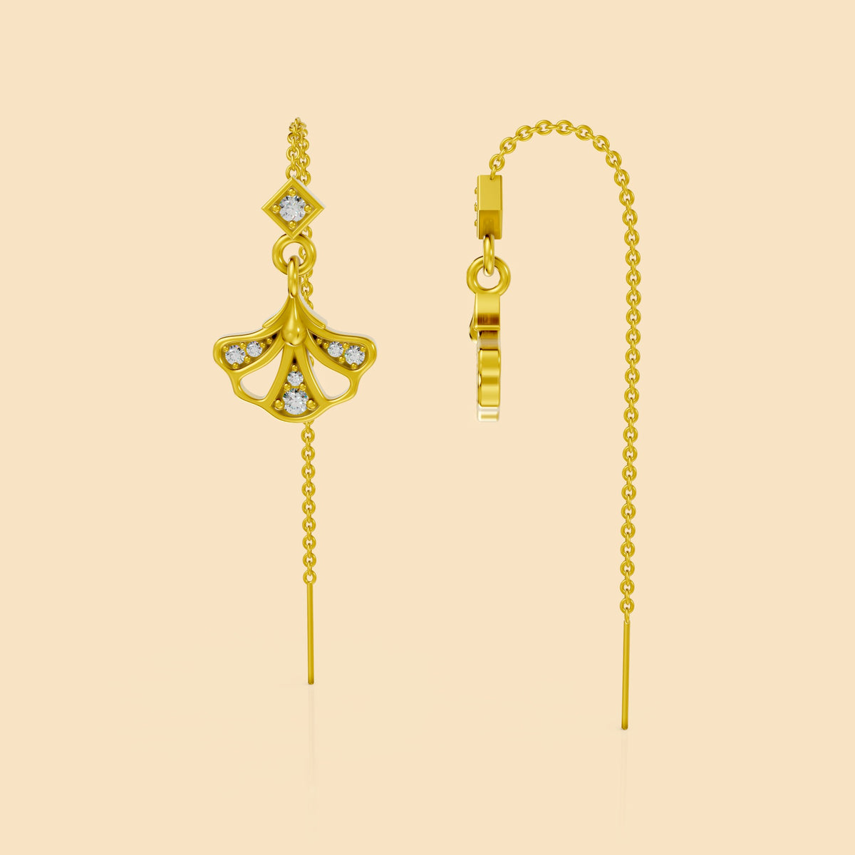 Swanveil Earrings