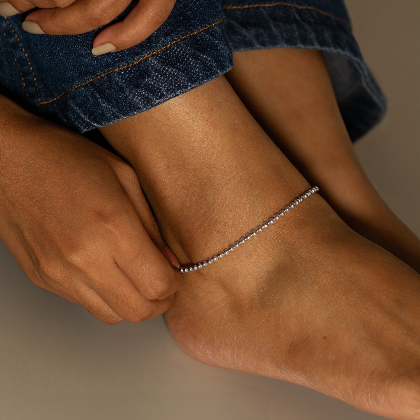 Solarity Anklet Silver
