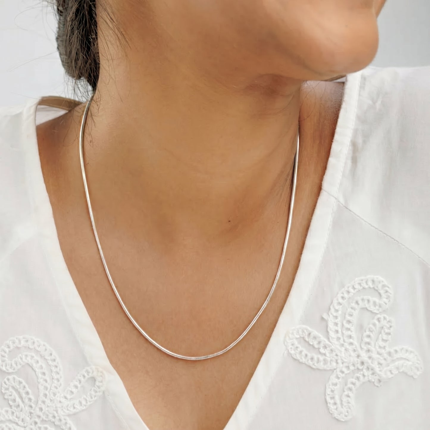 Strength Chain in 925 Silver