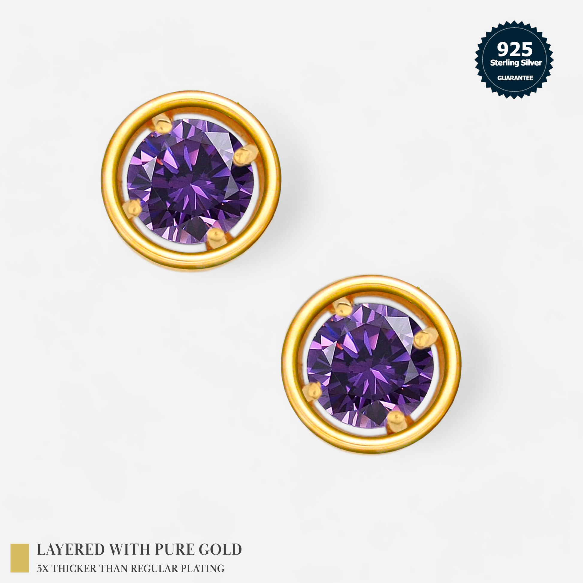 18k Gold Vermeil Sterling Silver