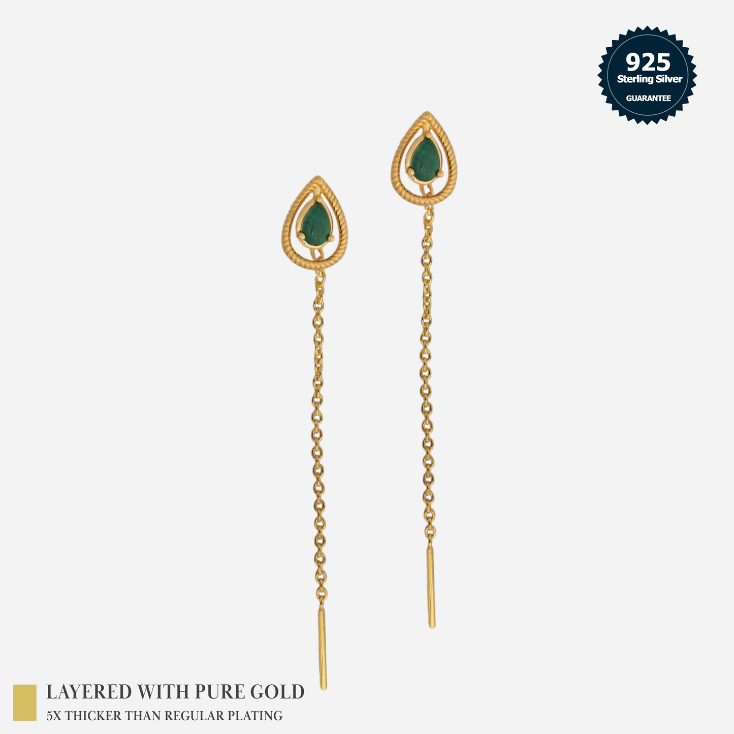 Courage Threader Earrings